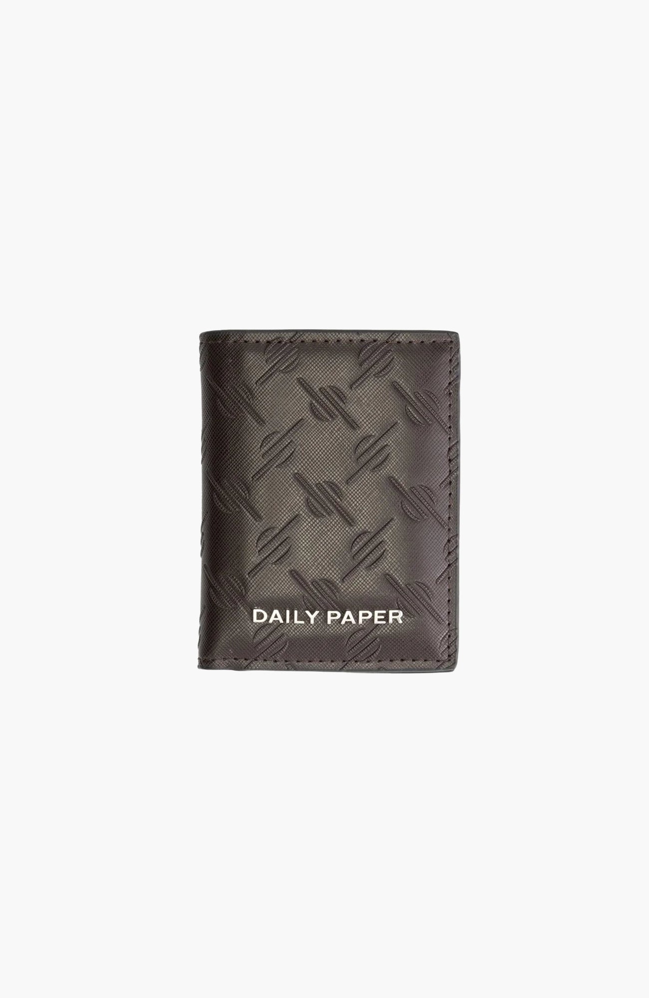 Daily Paper - Kidis Monogram Wallet | Dark Brown