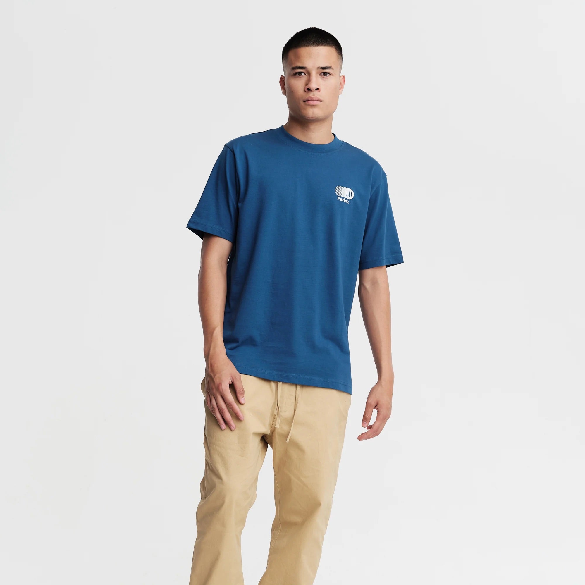 Parlez - Charter Tee | Sail Blue