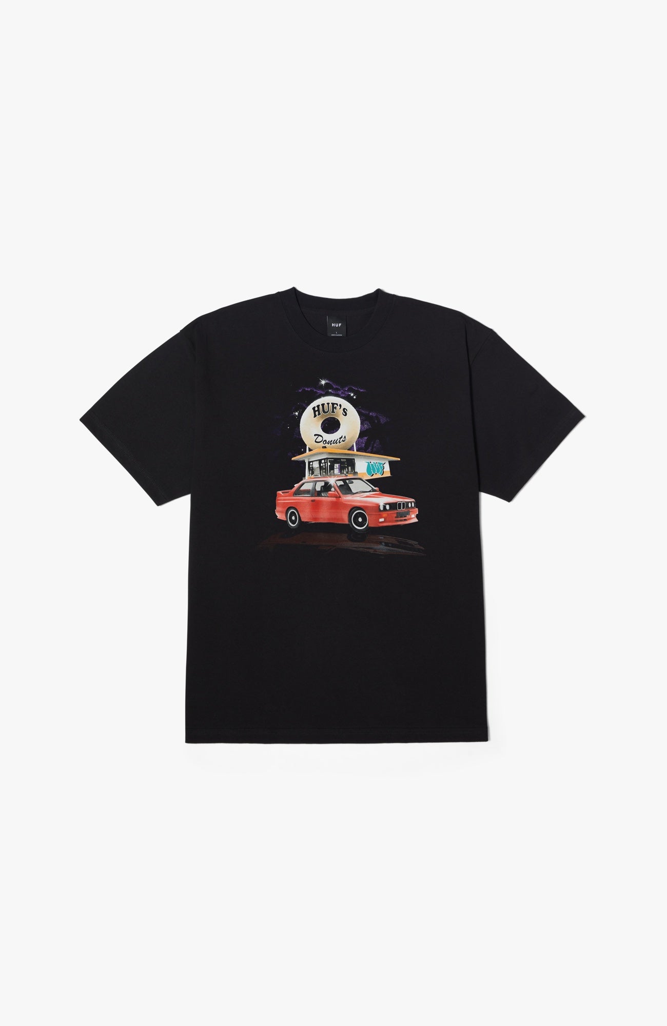 HUF - Drive Thru Tee | Black