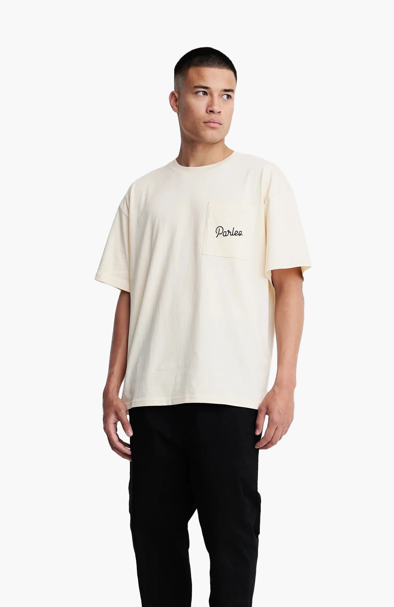 Parlez - Dale Oversized Tee | Ecru