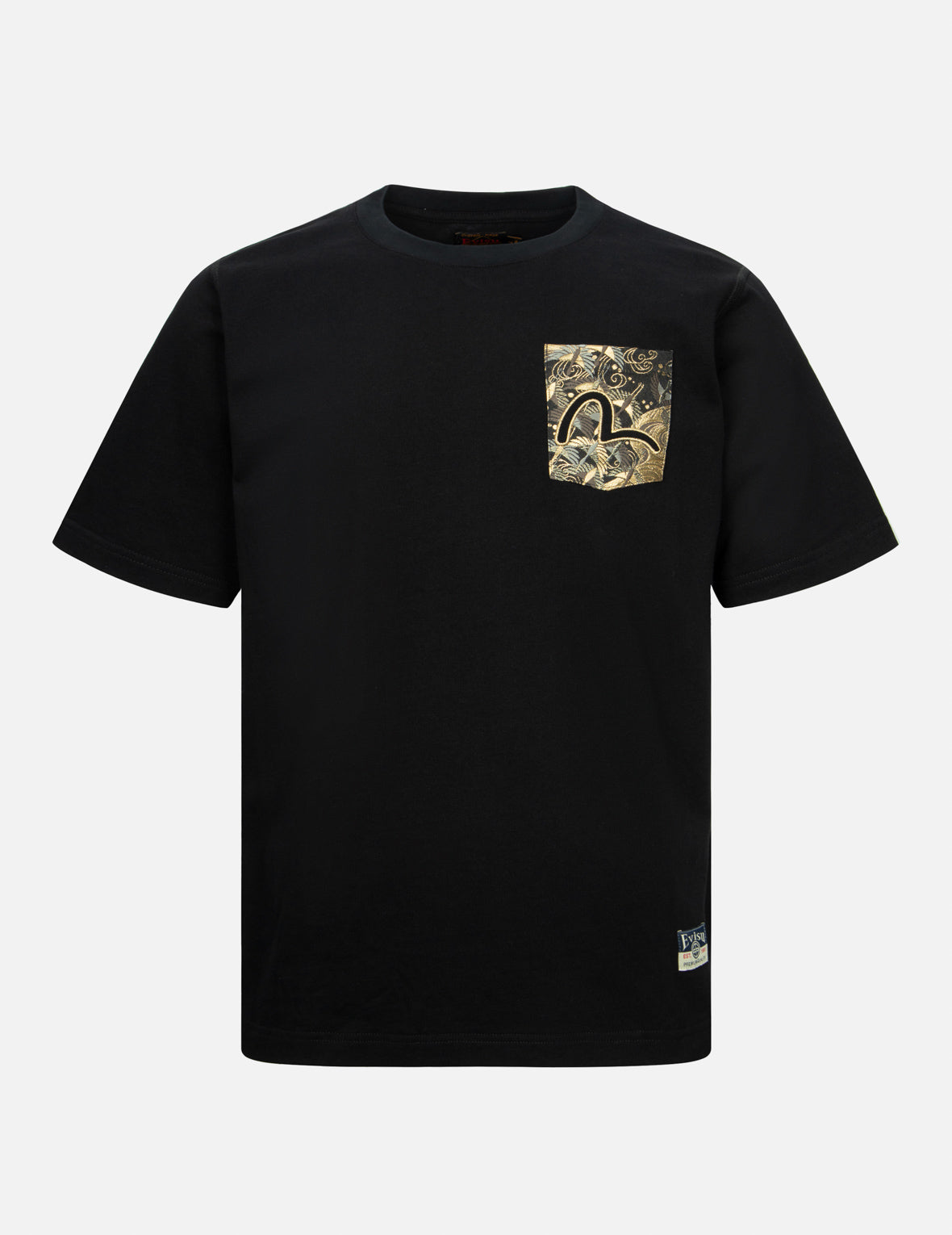 Evisu - Auspicious Cloud Pocket Tee | Black