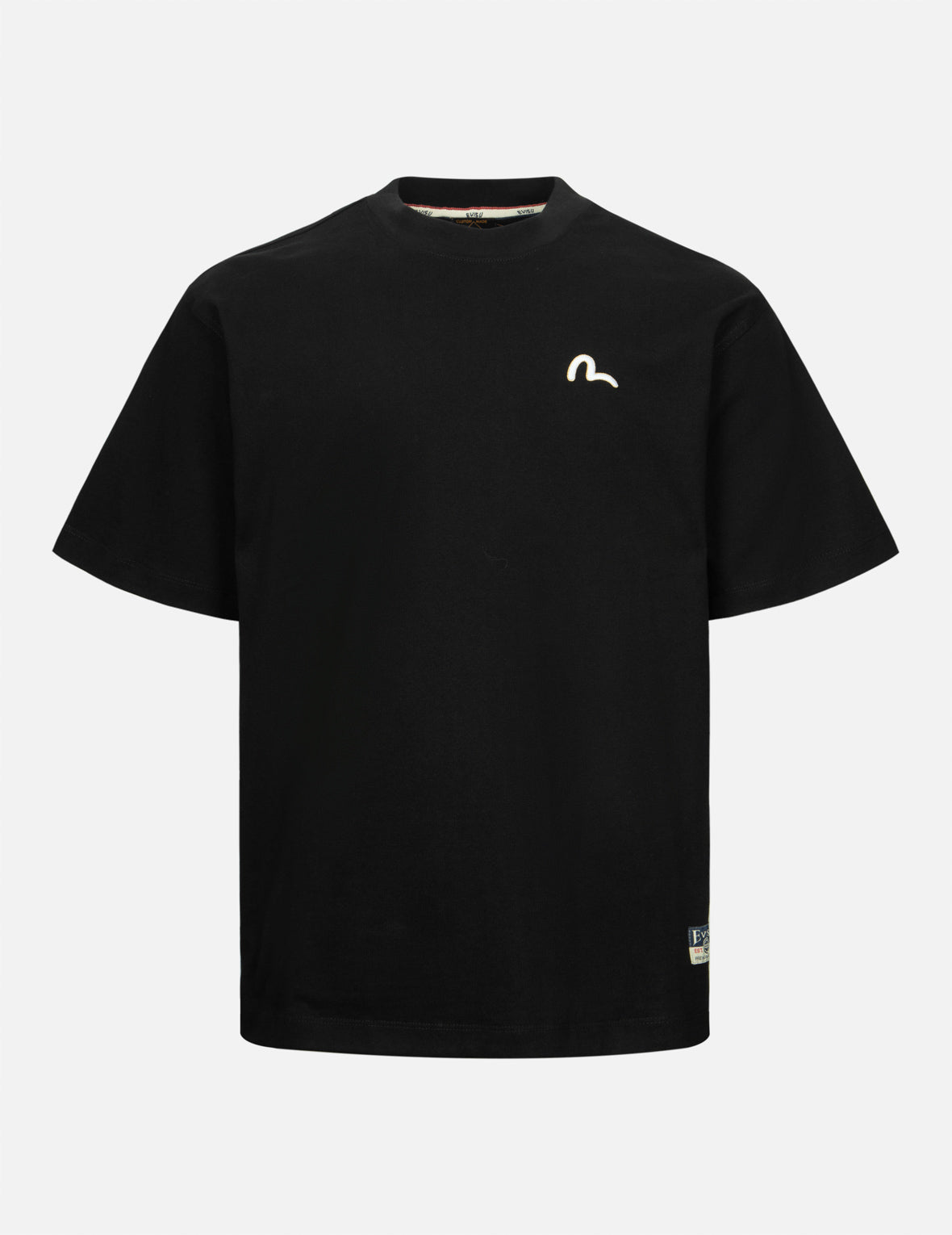 Evisu - Seagull & Carp Relaxed Tee | Black