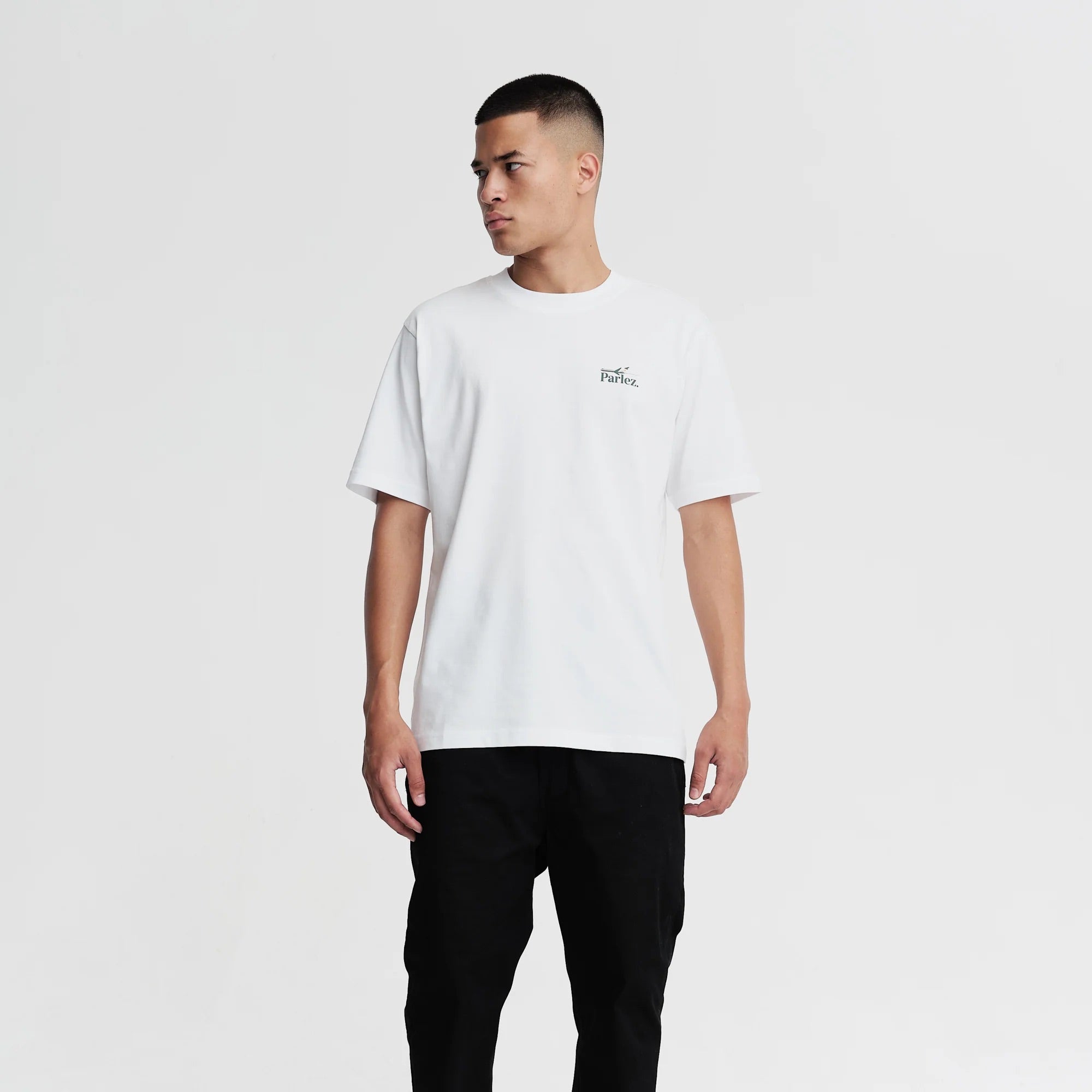 Parlez -Worldwide Tee | White