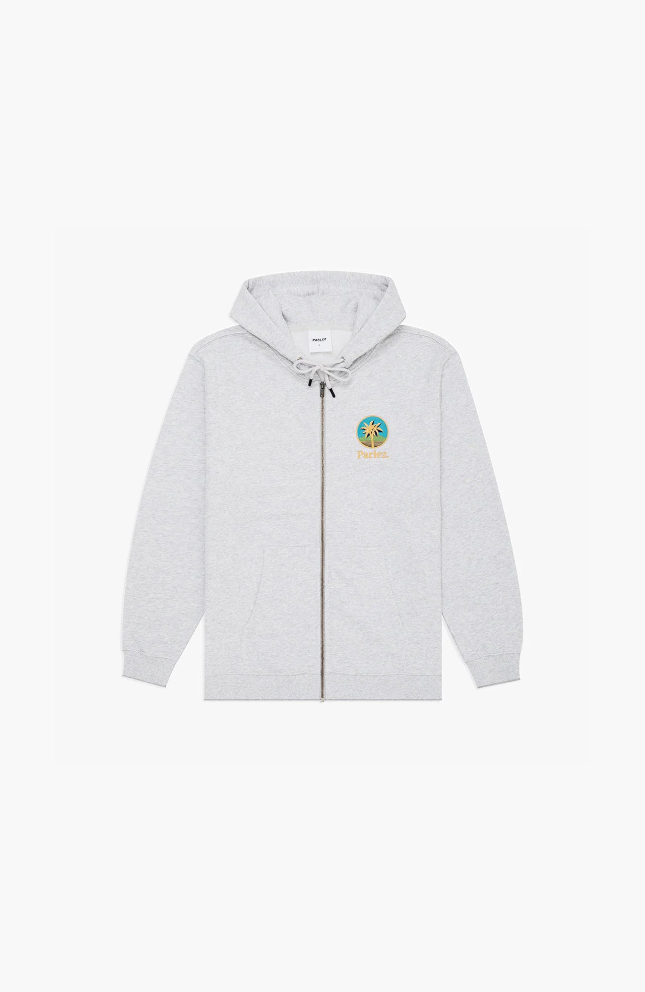 Parlez - Vigie Zip Hoodie | Heather Grey