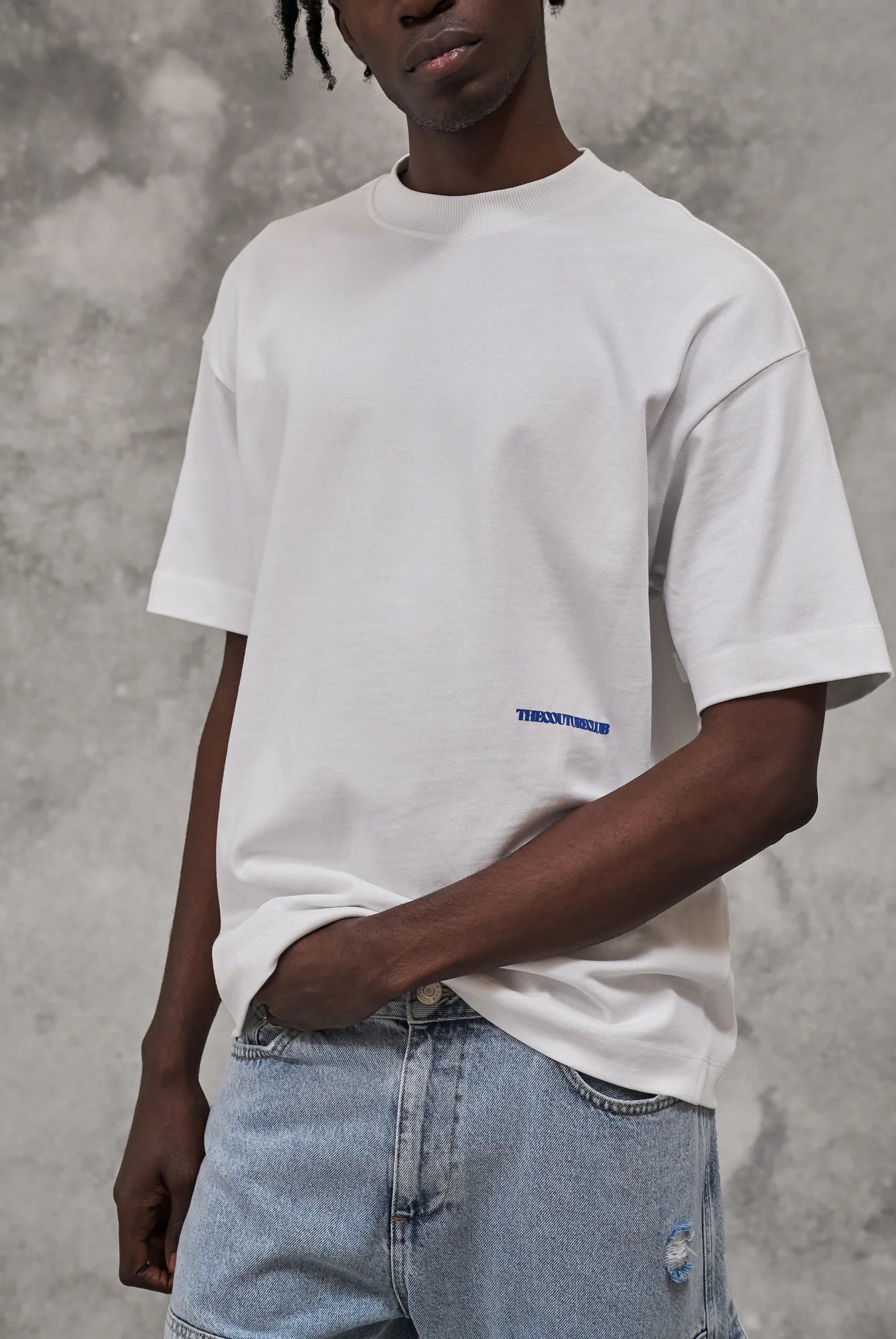 Couture Club - Design Department Tee | Blue & White