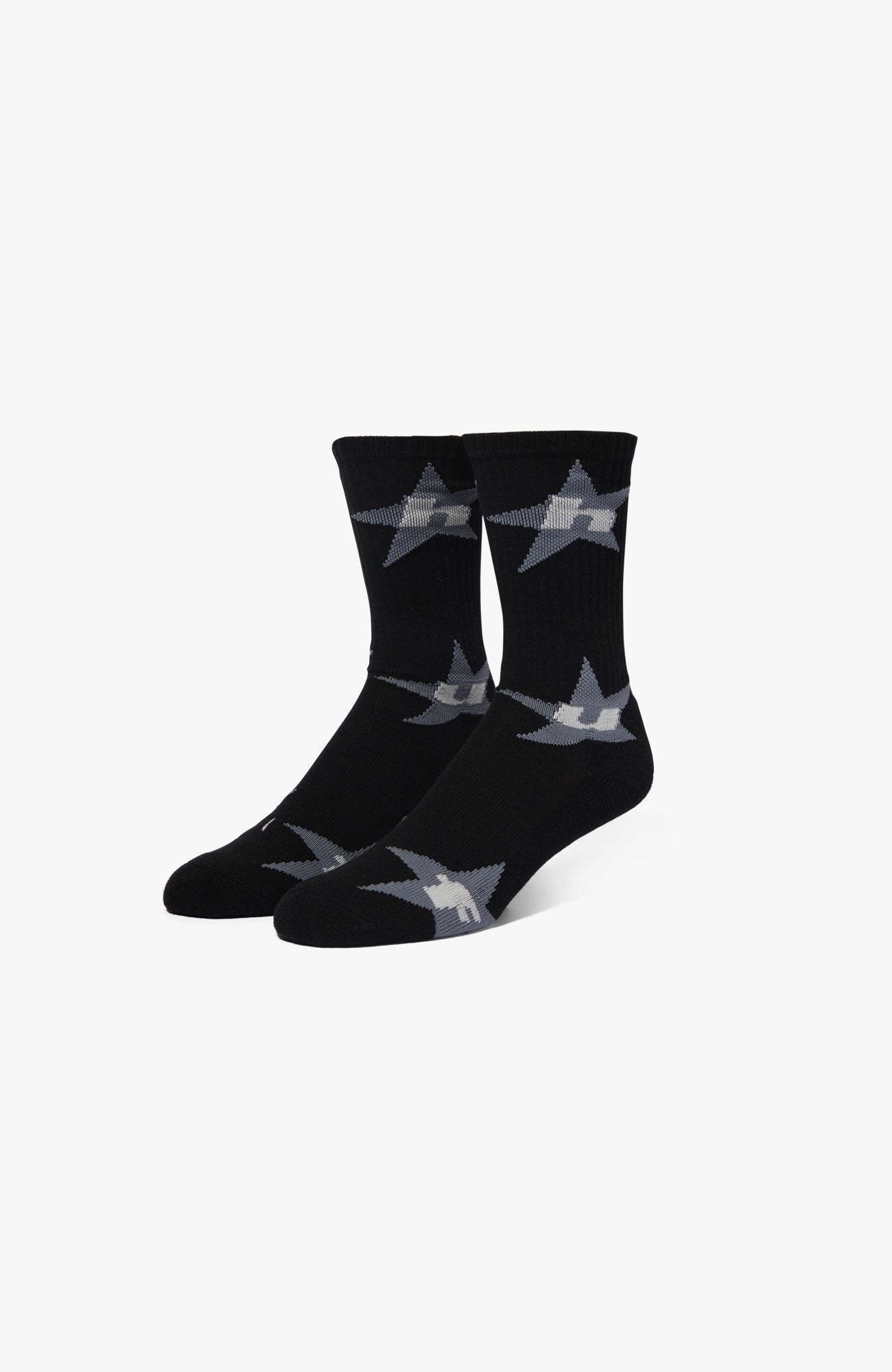 HUF - Tri-Star Crew Sock | Black