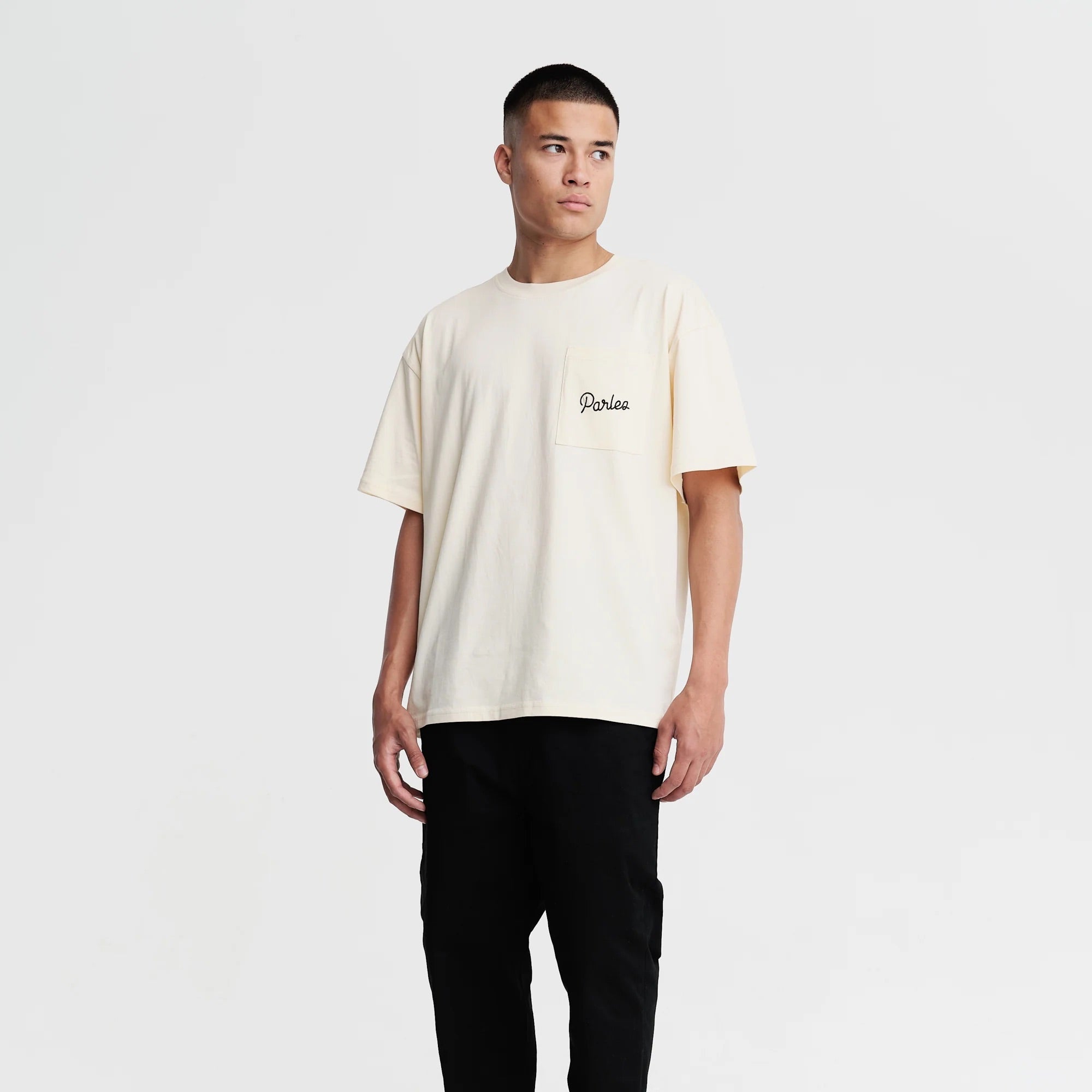 Parlez - Dale Oversized Tee | Ecru