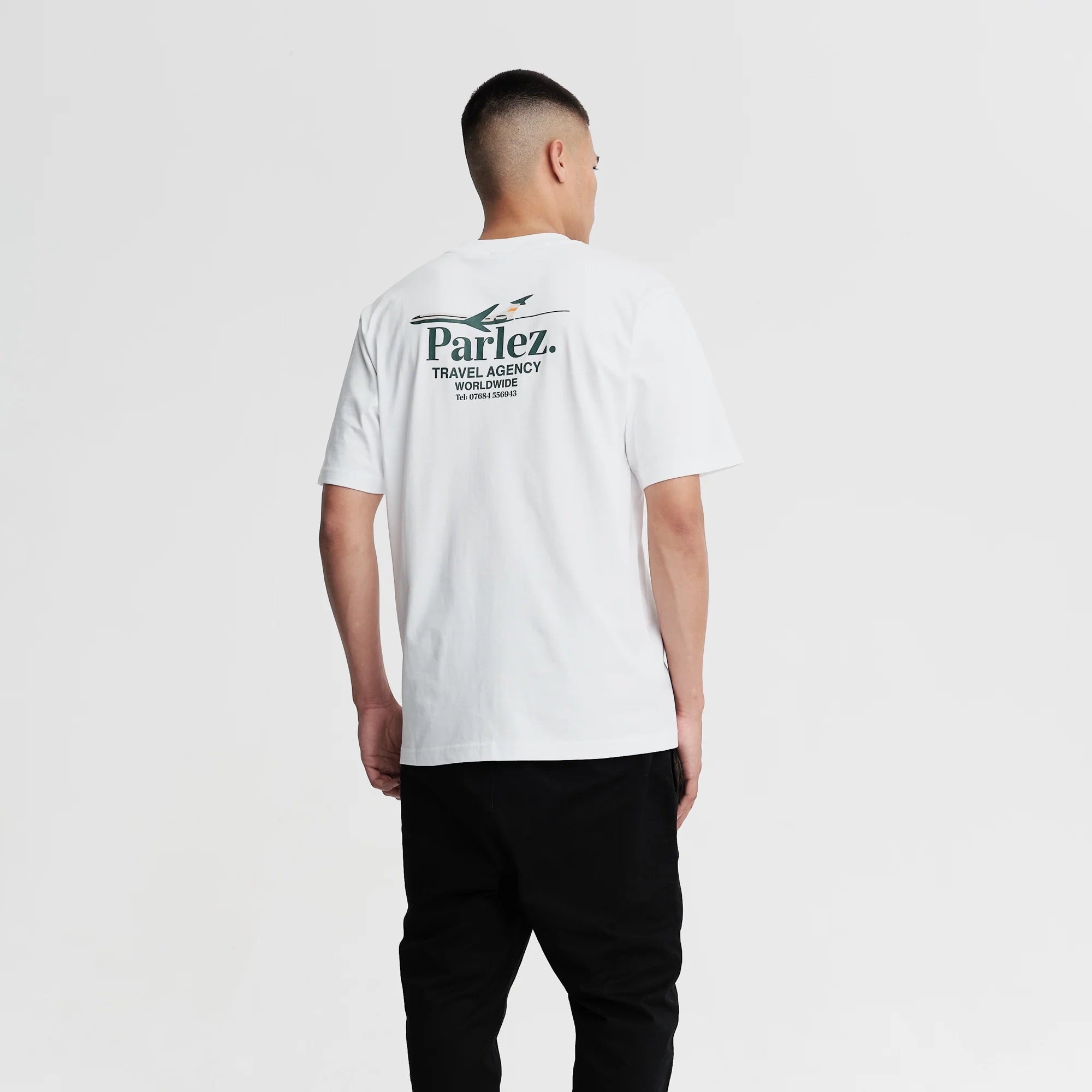 Parlez -Worldwide Tee | White