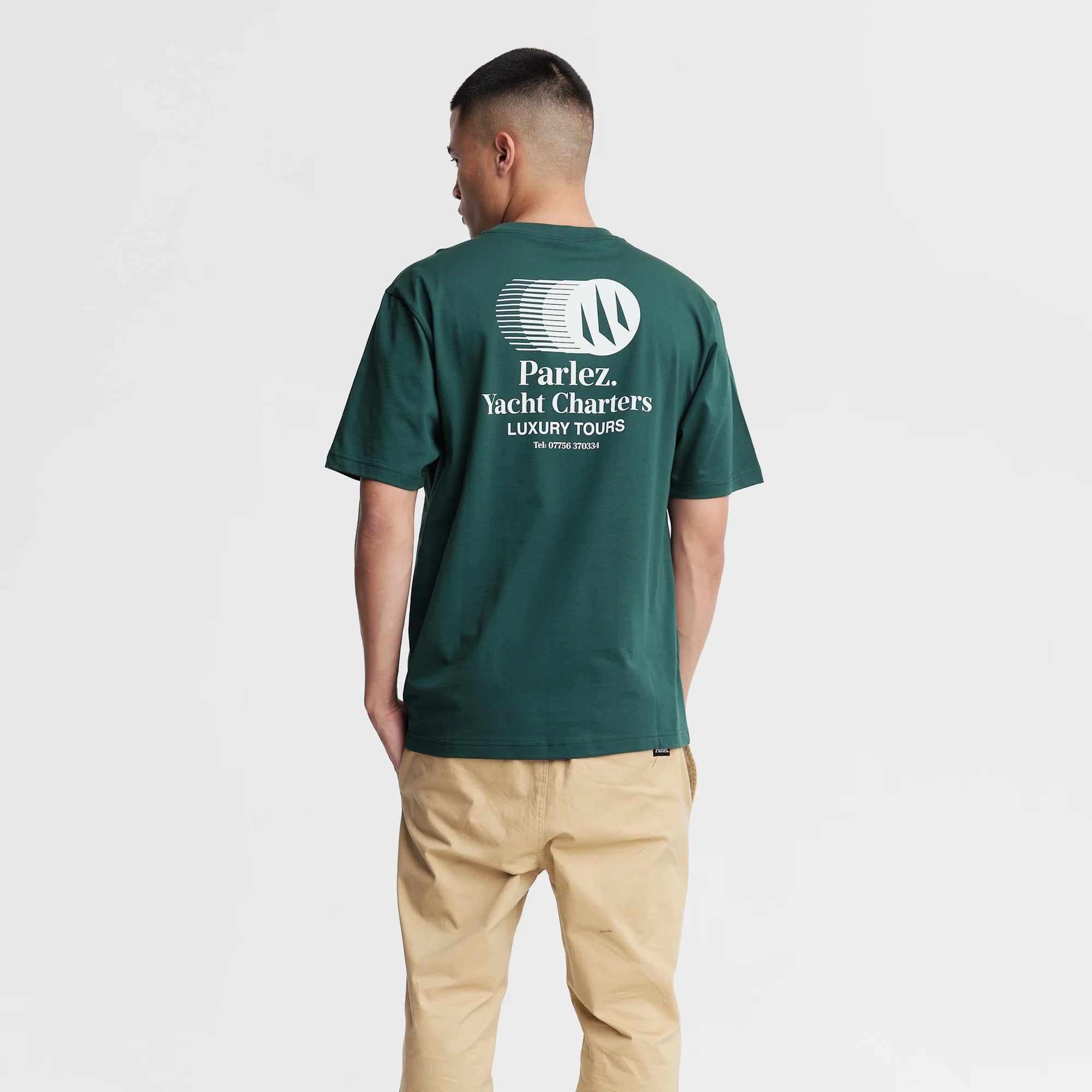 Parlez - Charter Tee | Deep Green