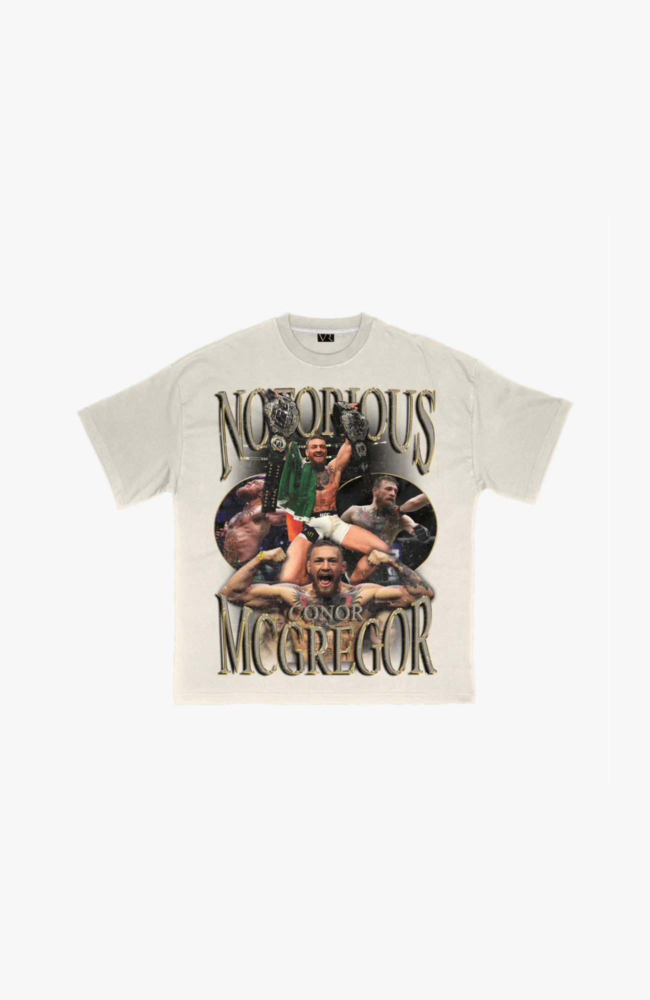 Vintage Roots - Camiseta 'Notorious' | Blanquecino