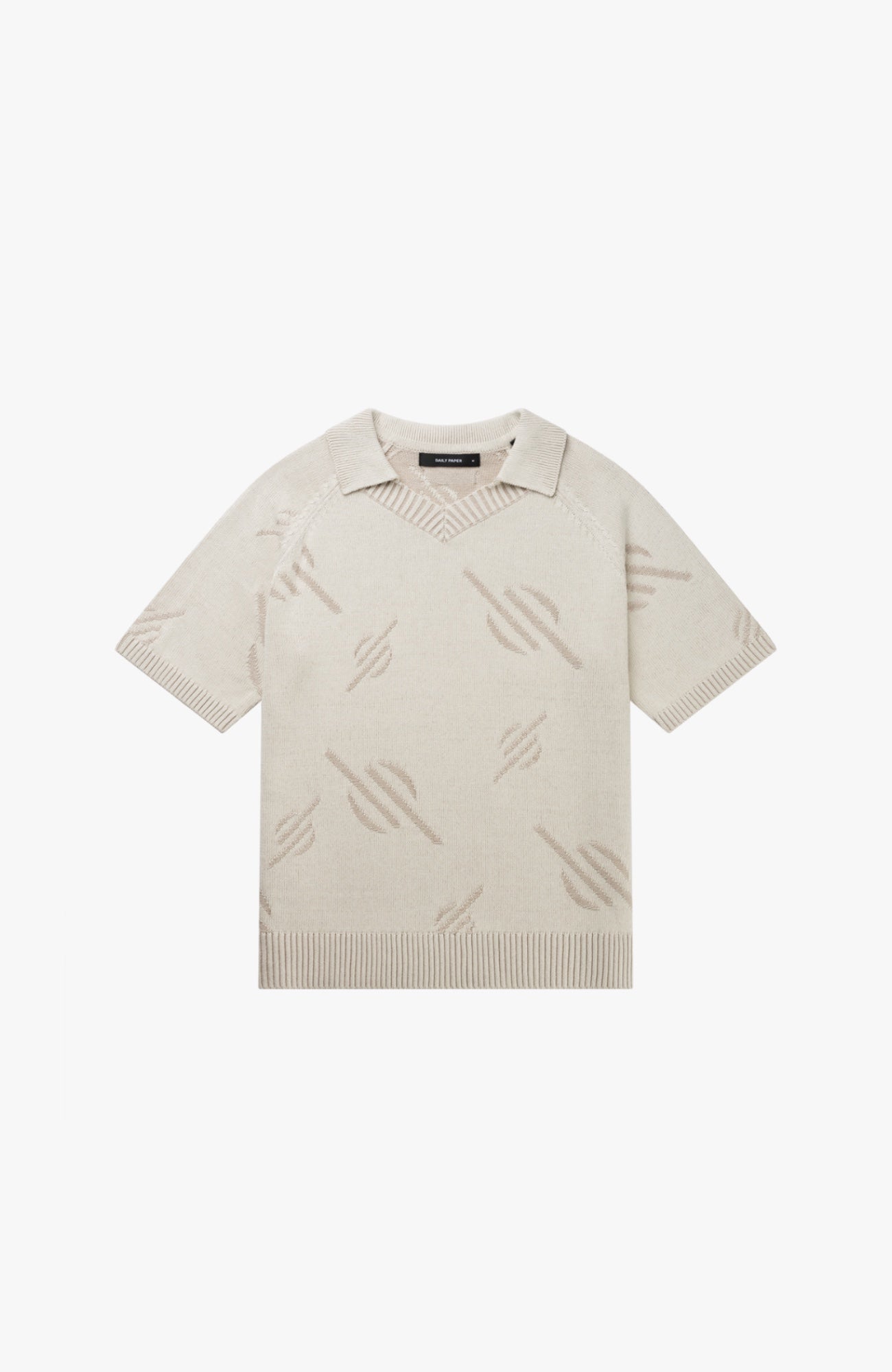 Daily Paper - Monogram Polo Knit | Beige