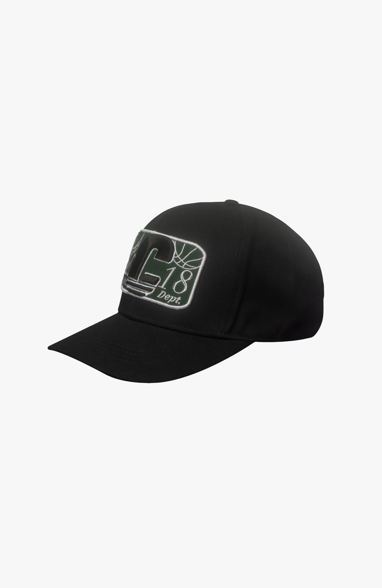 Patrimonio Cultural - 'Departamento de Atletismo' Gorra | Negro Verde Real