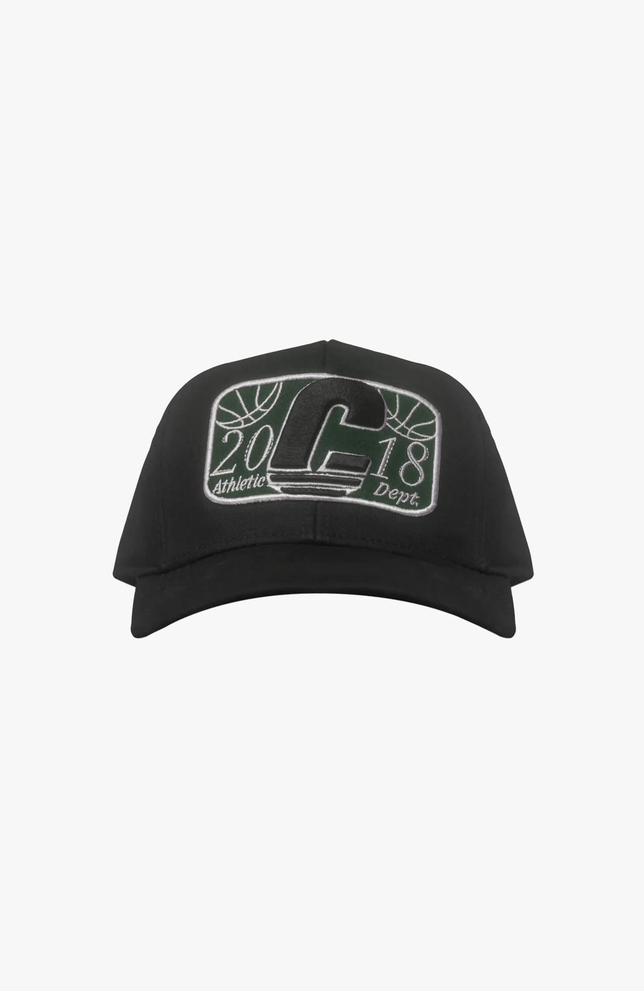 Patrimonio Cultural - 'Departamento de Atletismo' Gorra | Negro Verde Real