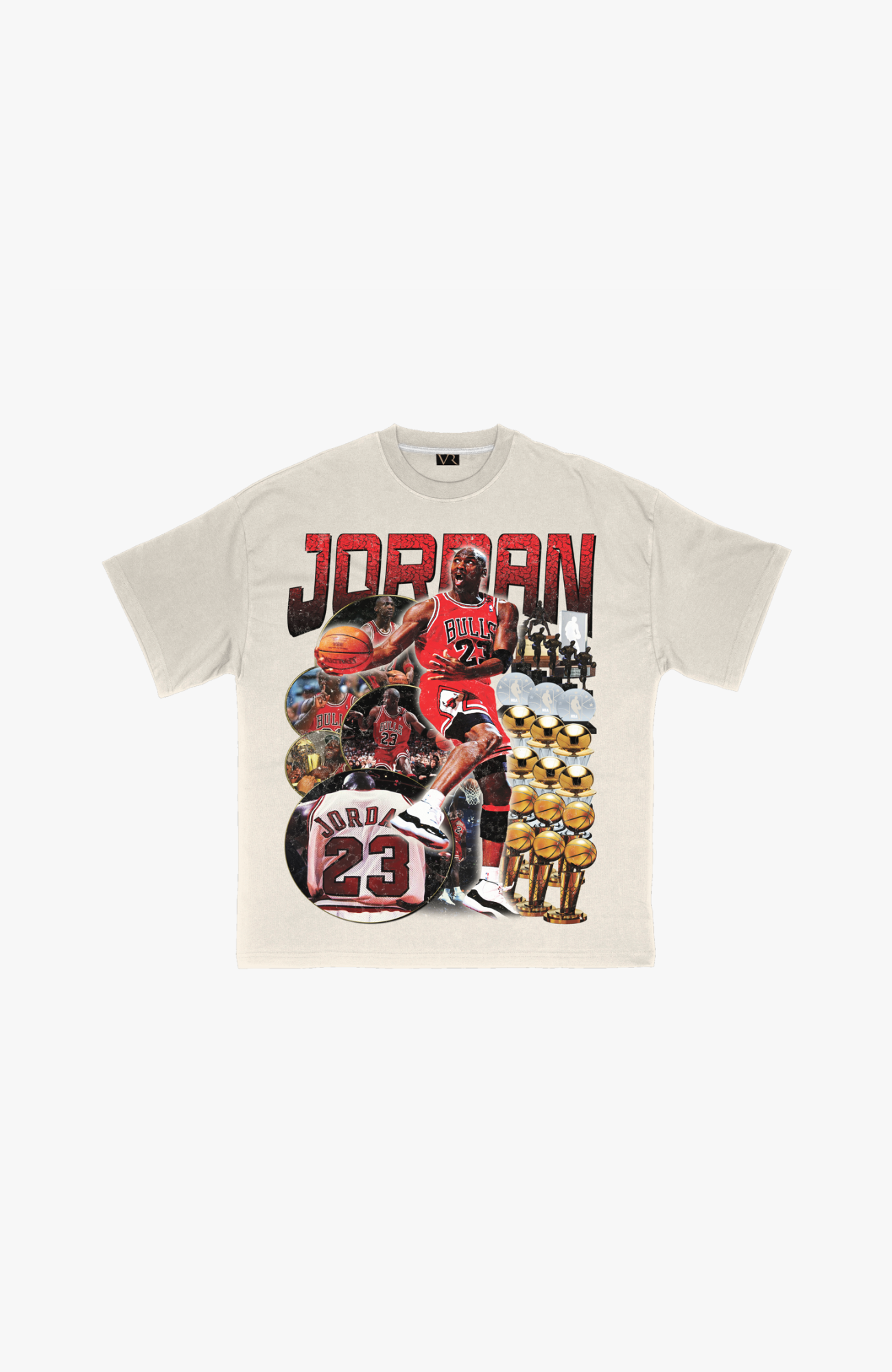 Vintage Roots - Camiseta 'Jordan Honours' de &lt;br&gt; Lista De Deseo Disfruta Del Verano! Blanquecino