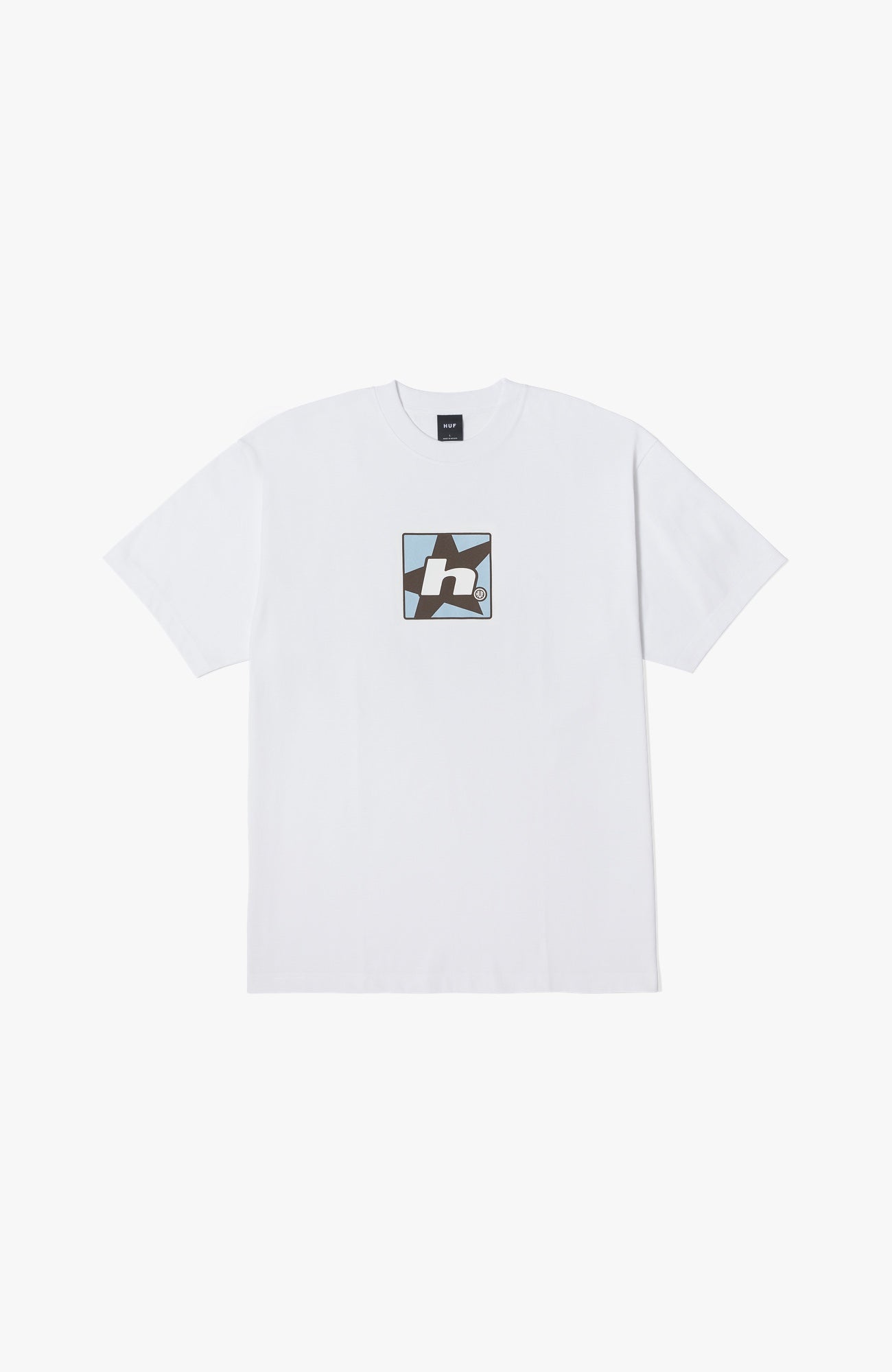 HUF - H Star Tee | White