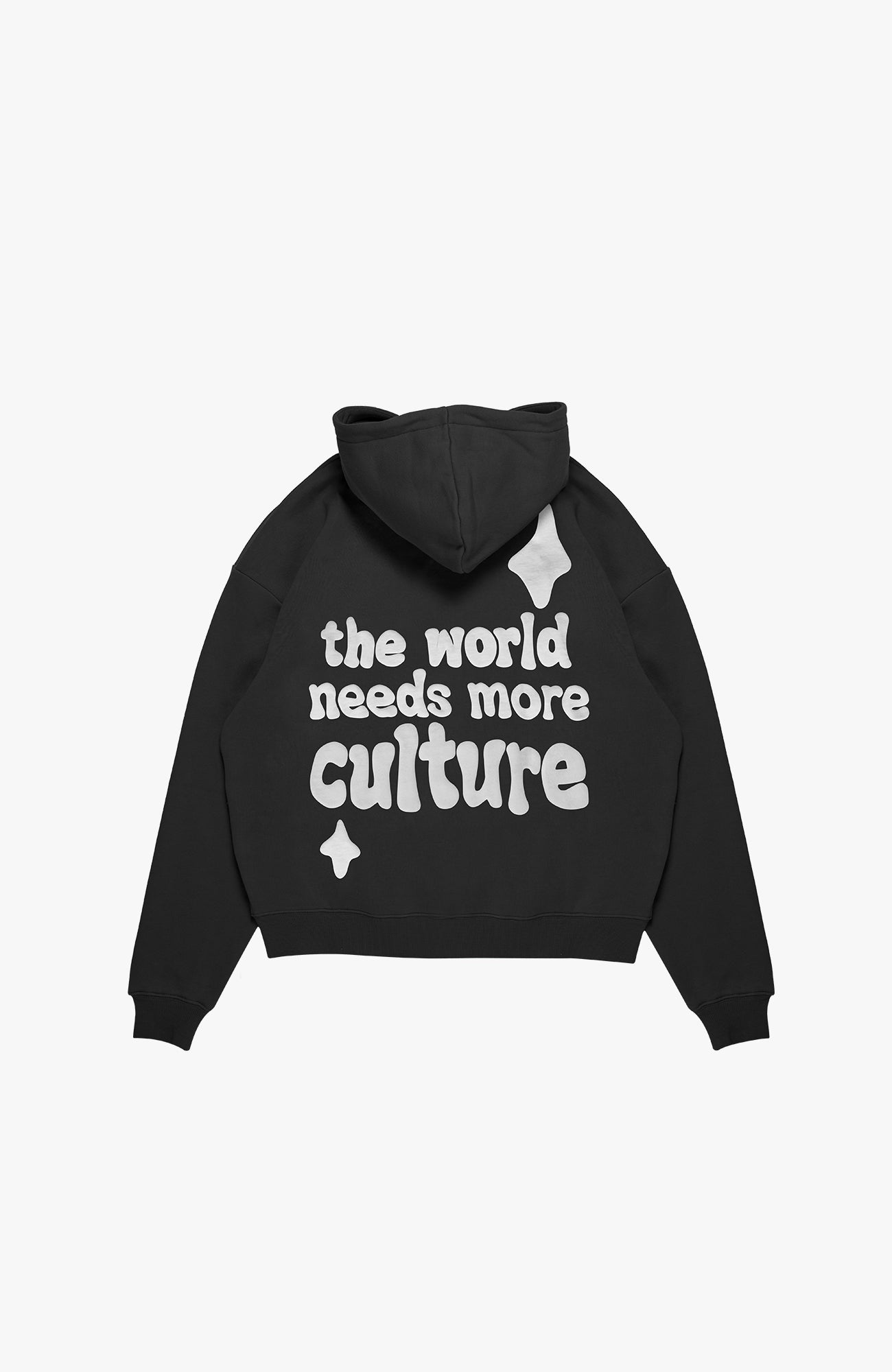 Culture Heritage - World Culture Hoodie | Black White