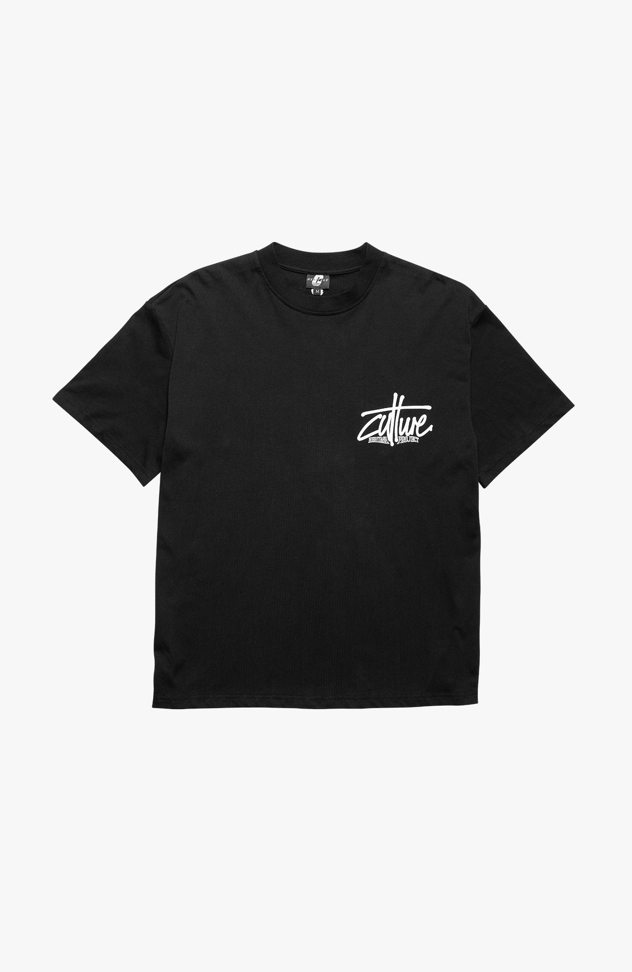 Culture Heritage - Graffiti Tag Tee | Black/White