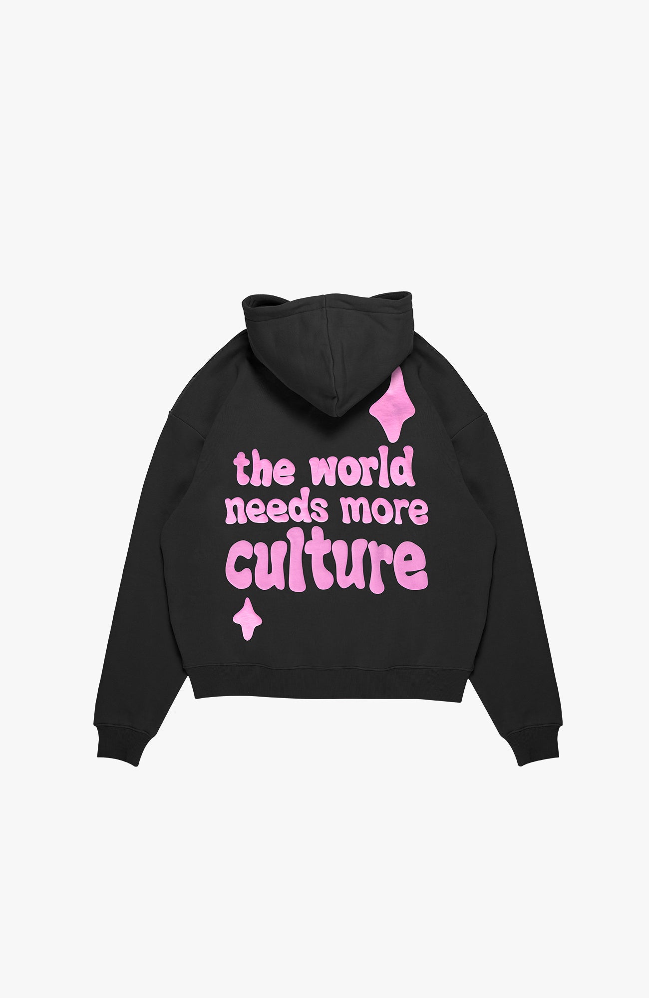 Culture Heritage - World Culture Hoodie | Black Pink