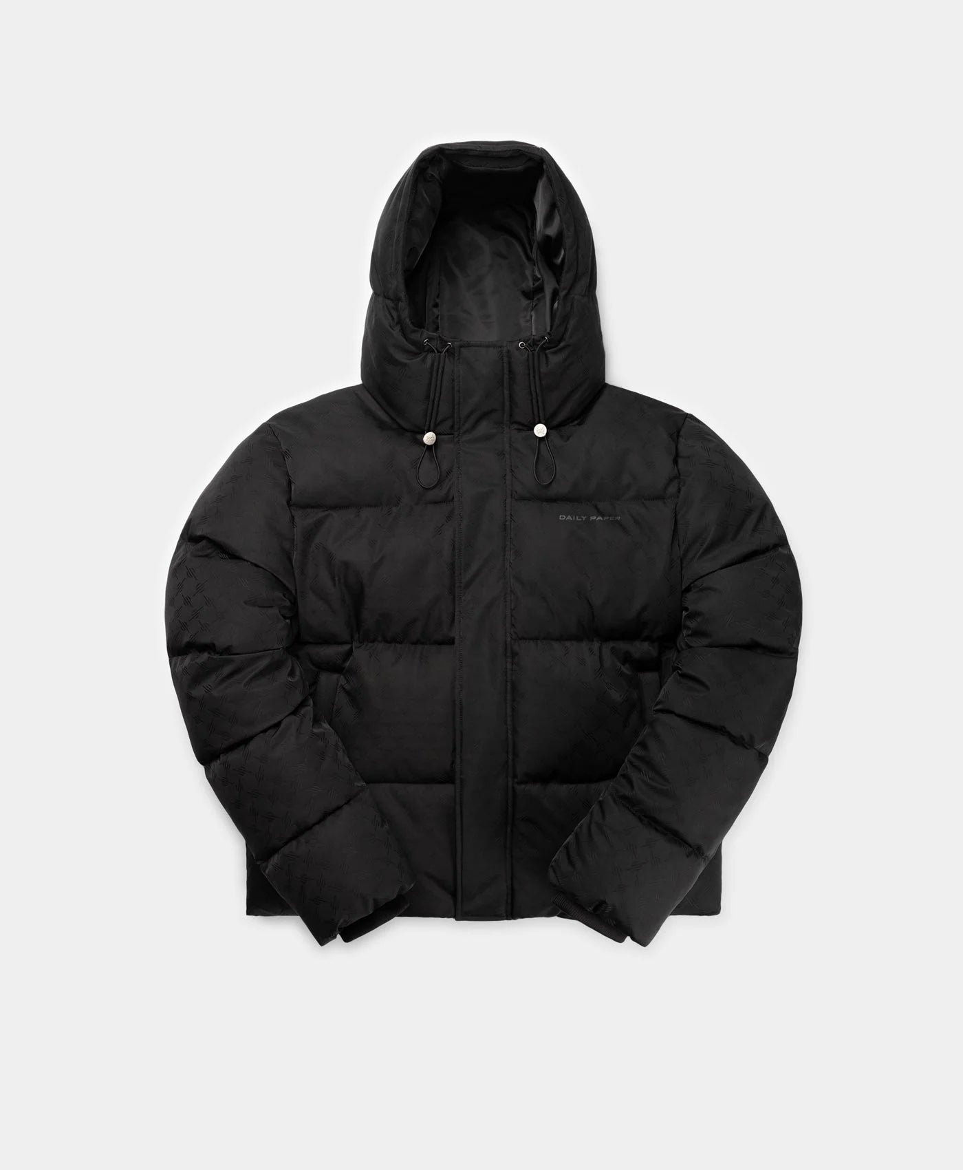 Daily Paper - Monogram Short Puffer | Black