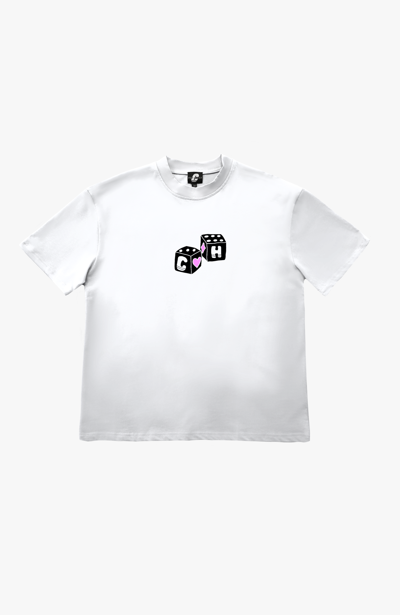 Culture Heritage - Roll the Dice Tee | White