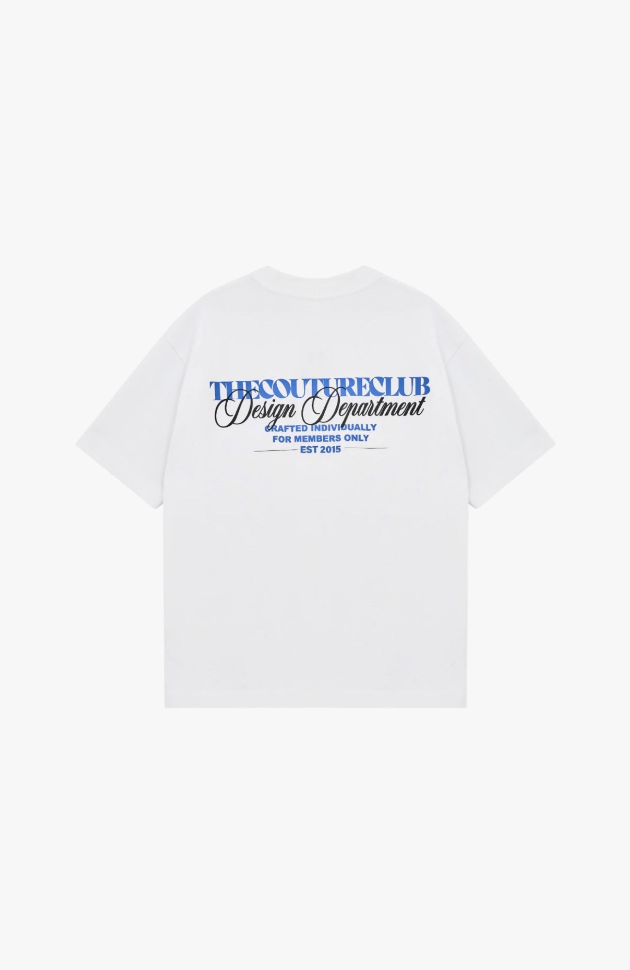 Couture Club - Design Department Tee | Blue & White