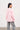 Couture Club - Fluffy Emblem Knitted Crew | Baby Pink