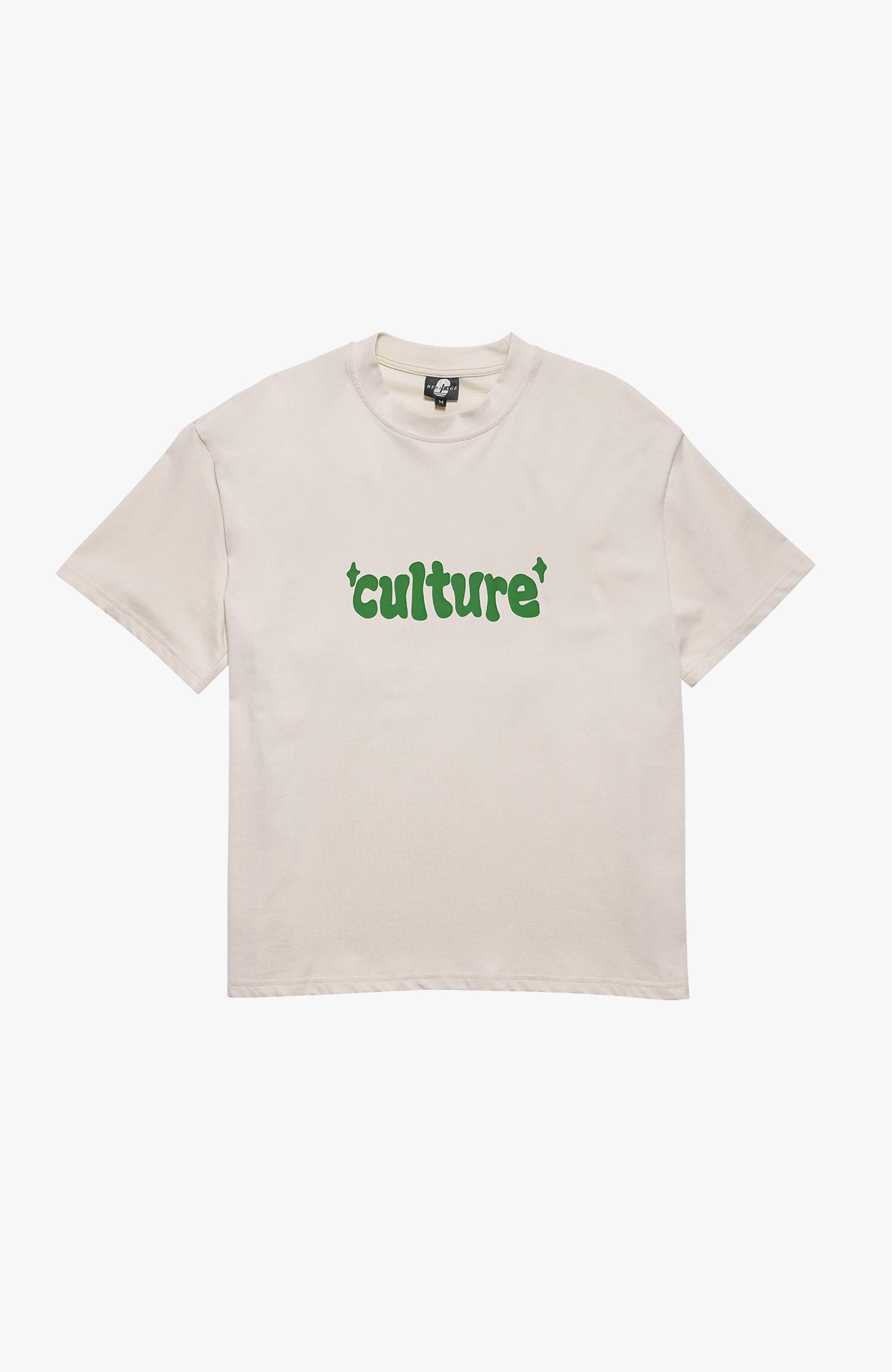 Patrimonio cultural - Camiseta de la cultura mundial | Crema Verde