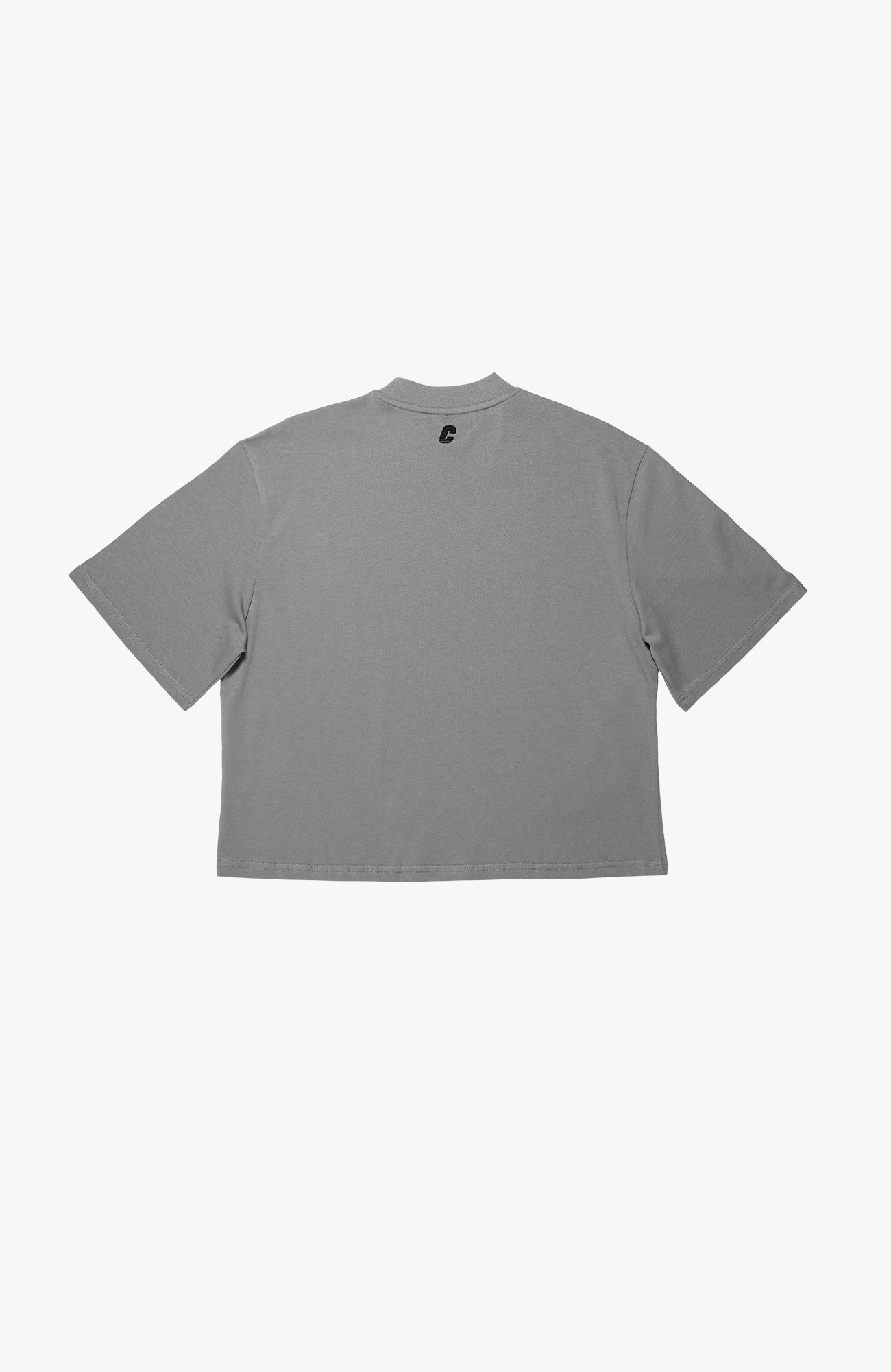 Culture Heritage - Souvenir Cropped Tee | Slate Grey