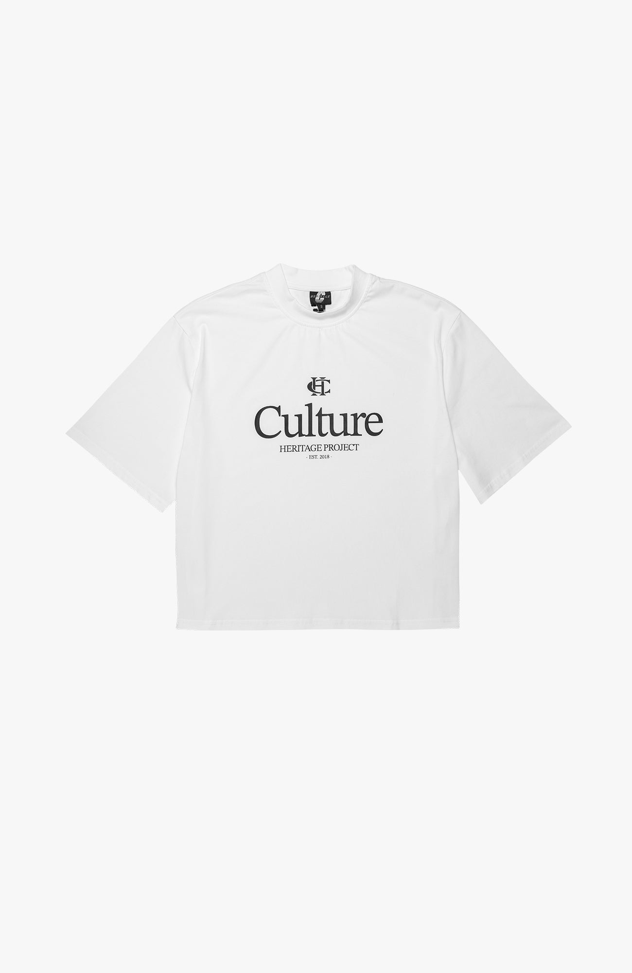 Culture Heritage - Souvenir Cropped Tee | White