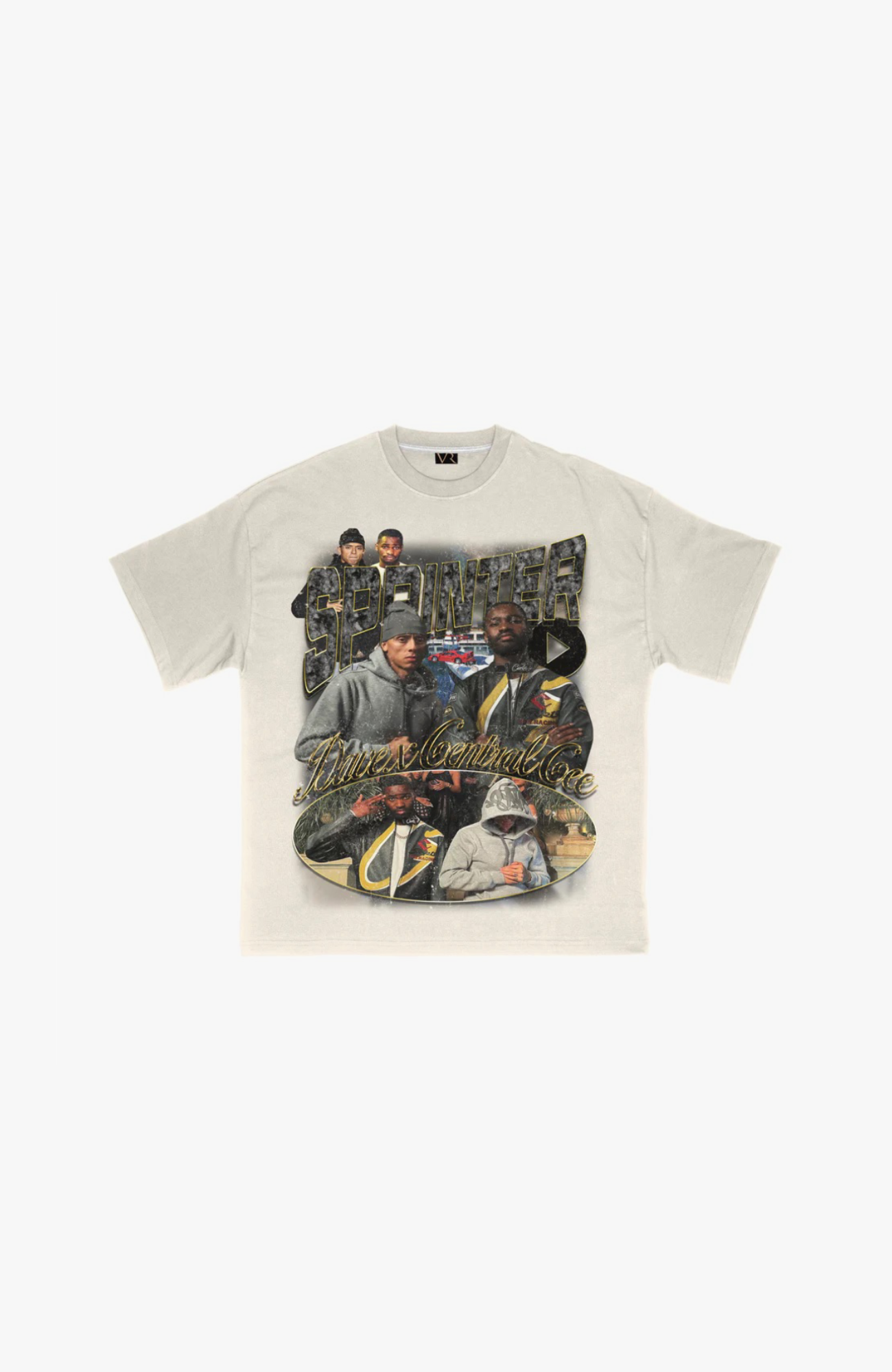 Racines vintage - T-shirt 'Sprinter' | Blanc cassé