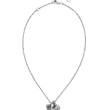 TwoJeys - Dice Necklace | Silver