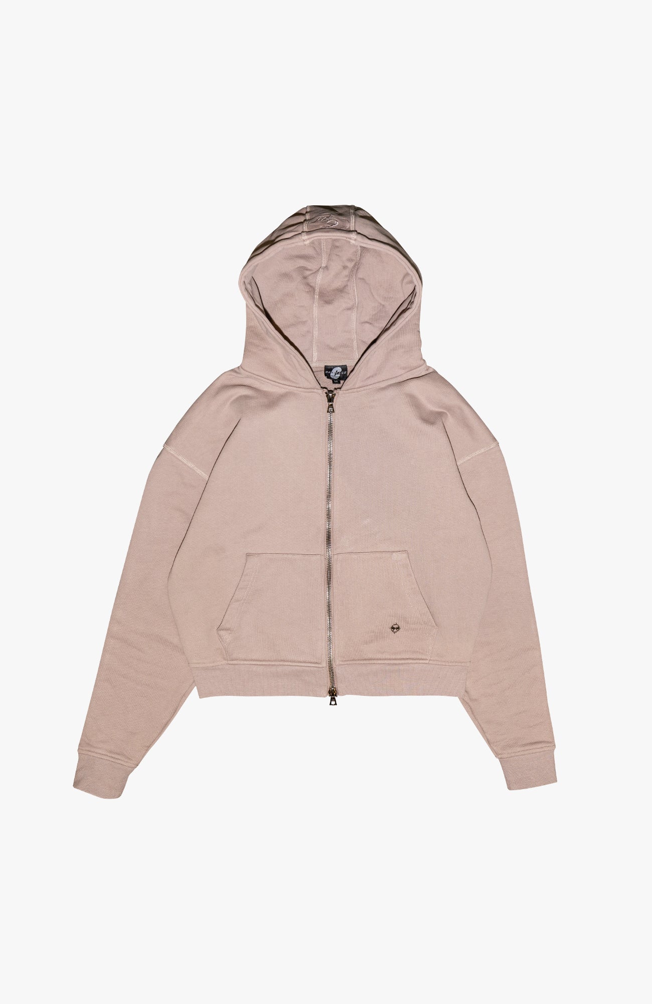 Culture Origins - Heavyweight Zip Hoodie | Rose Taupe