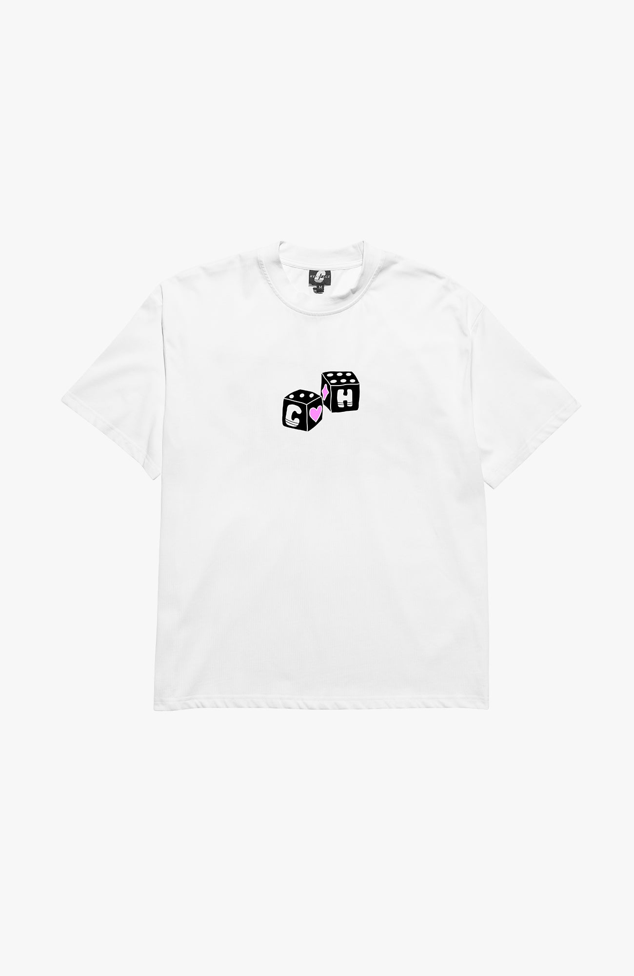 Culture Heritage - Roll the Dice Tee | White