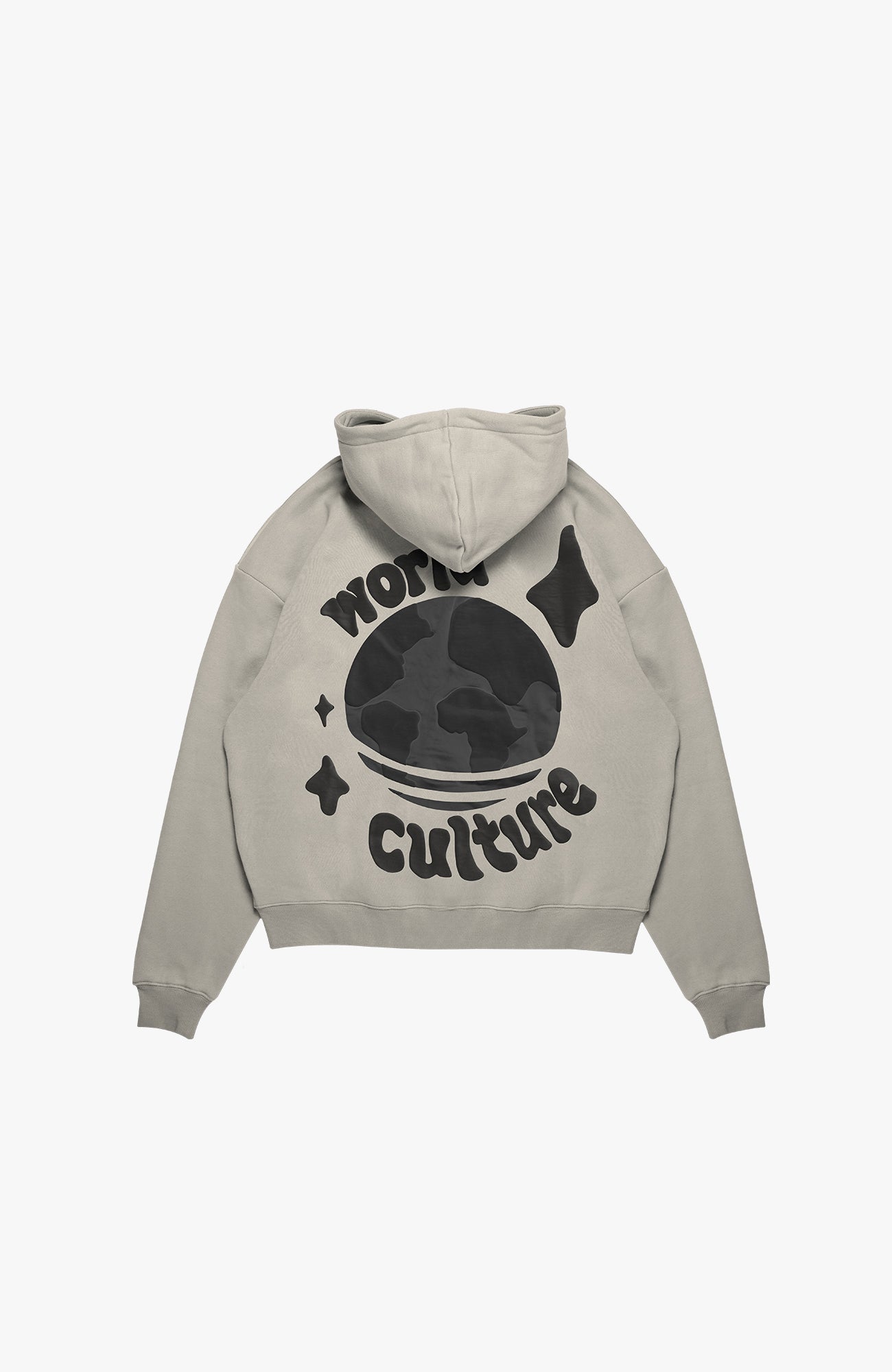 Culture Heritage - World Culture V2 Hoodie | Pebble Grey