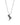 TwoJeys - Boot Necklace | Silver