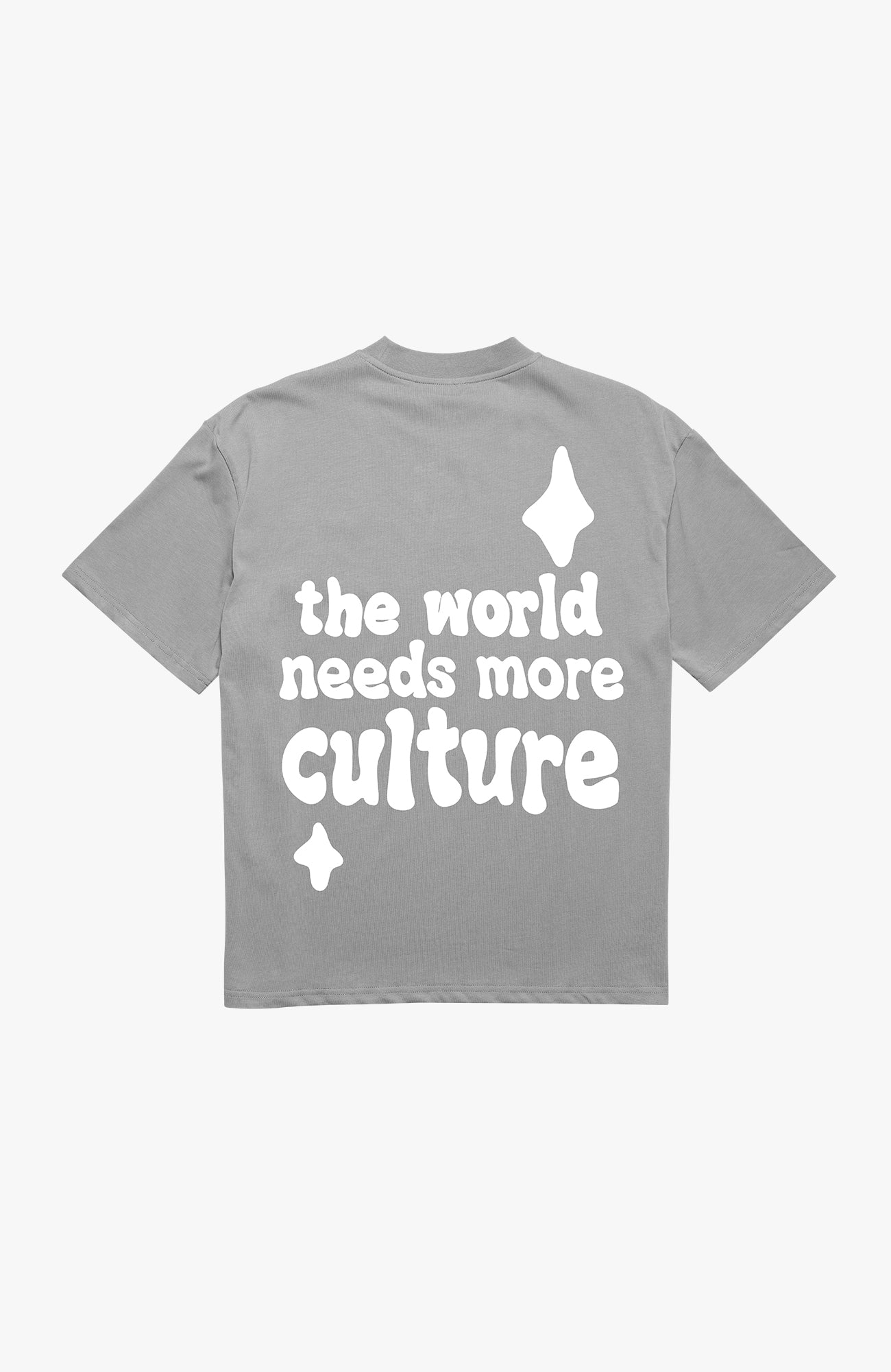 Culture Heritage - World Culture Tee | Slate White